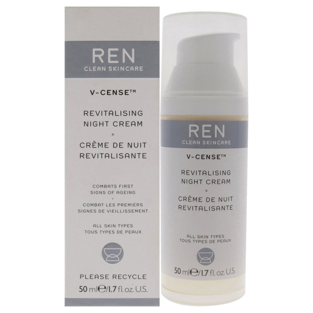 Ren V-Cense Revitalising Night Cream 1.7 oz Image 1