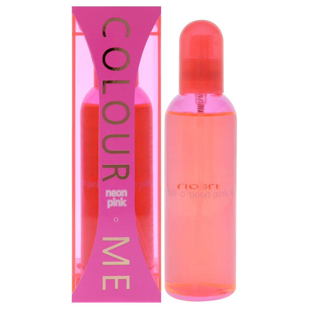 Milton Lloyd Colour Me Neon Pink EDP Spray 3.4 oz Image 1