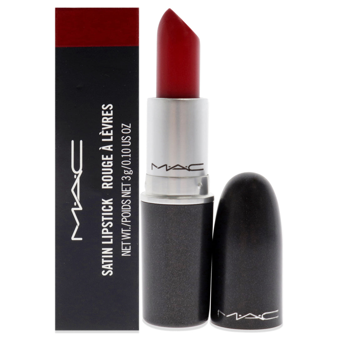 MAC Women COSMETIC Satin Lipstick - 811 Red 0.1 oz Image 1