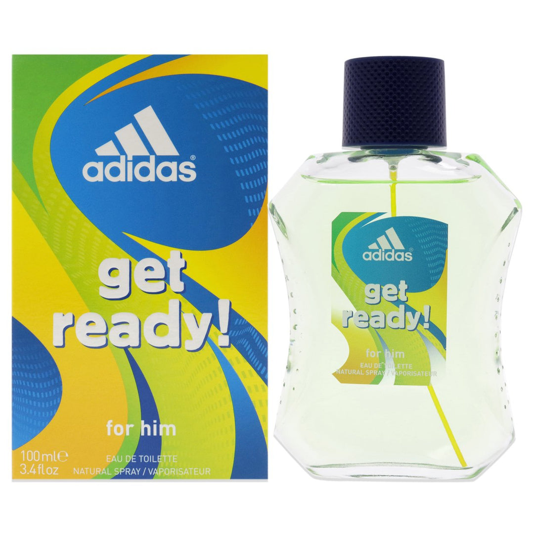 Adidas Get Ready EDT Spray 3.4 oz Image 1