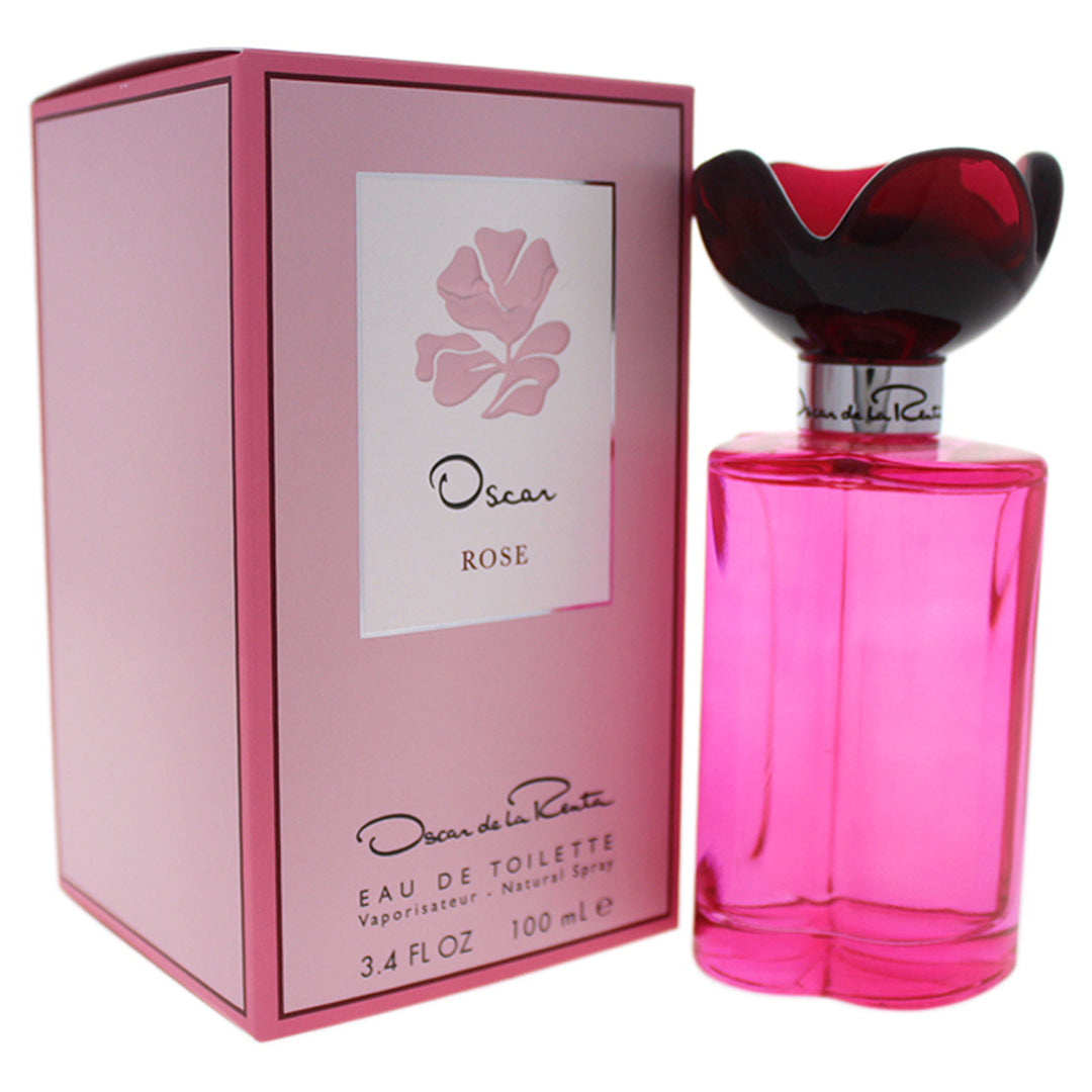 Oscar De La Renta Rose EDT Spray 3.4 oz Image 1