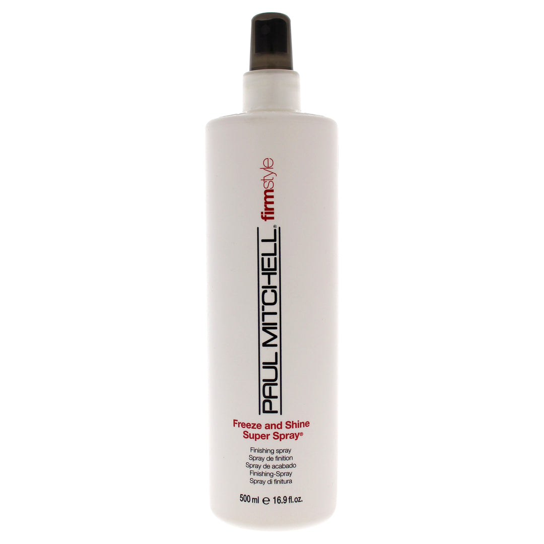 Paul Mitchell Firm Style Freeze and Shine Super Spray Hair Spray 16.9 oz Image 1