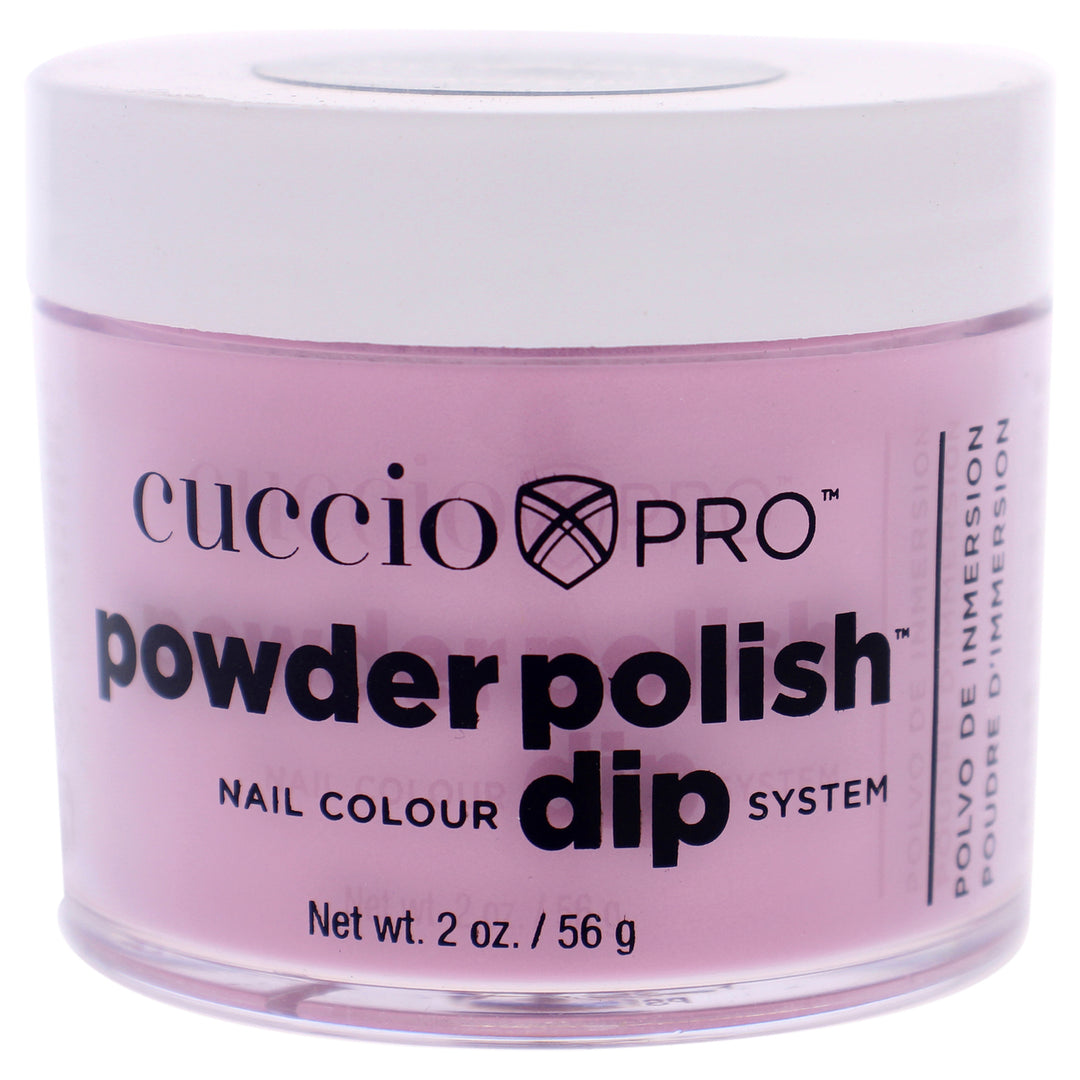 Cuccio Colour Pro Powder Polish Nail Colour Dip System - Pink Nail Powder 1.6 oz Image 1