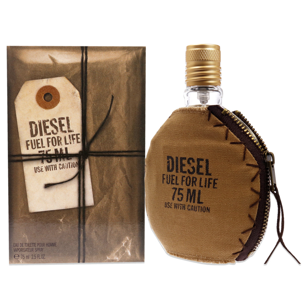 Diesel Men RETAIL Diesel Fuel For Life Pour Homme 2.5 oz Image 1