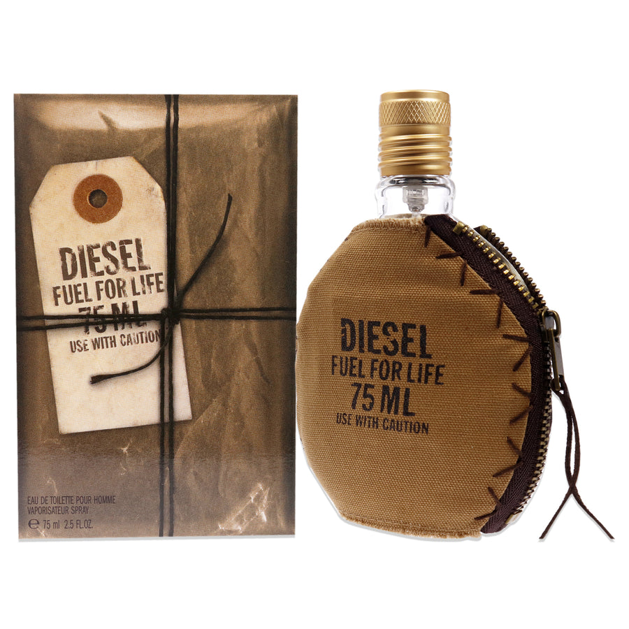 Diesel Men RETAIL Diesel Fuel For Life Pour Homme 2.5 oz Image 1
