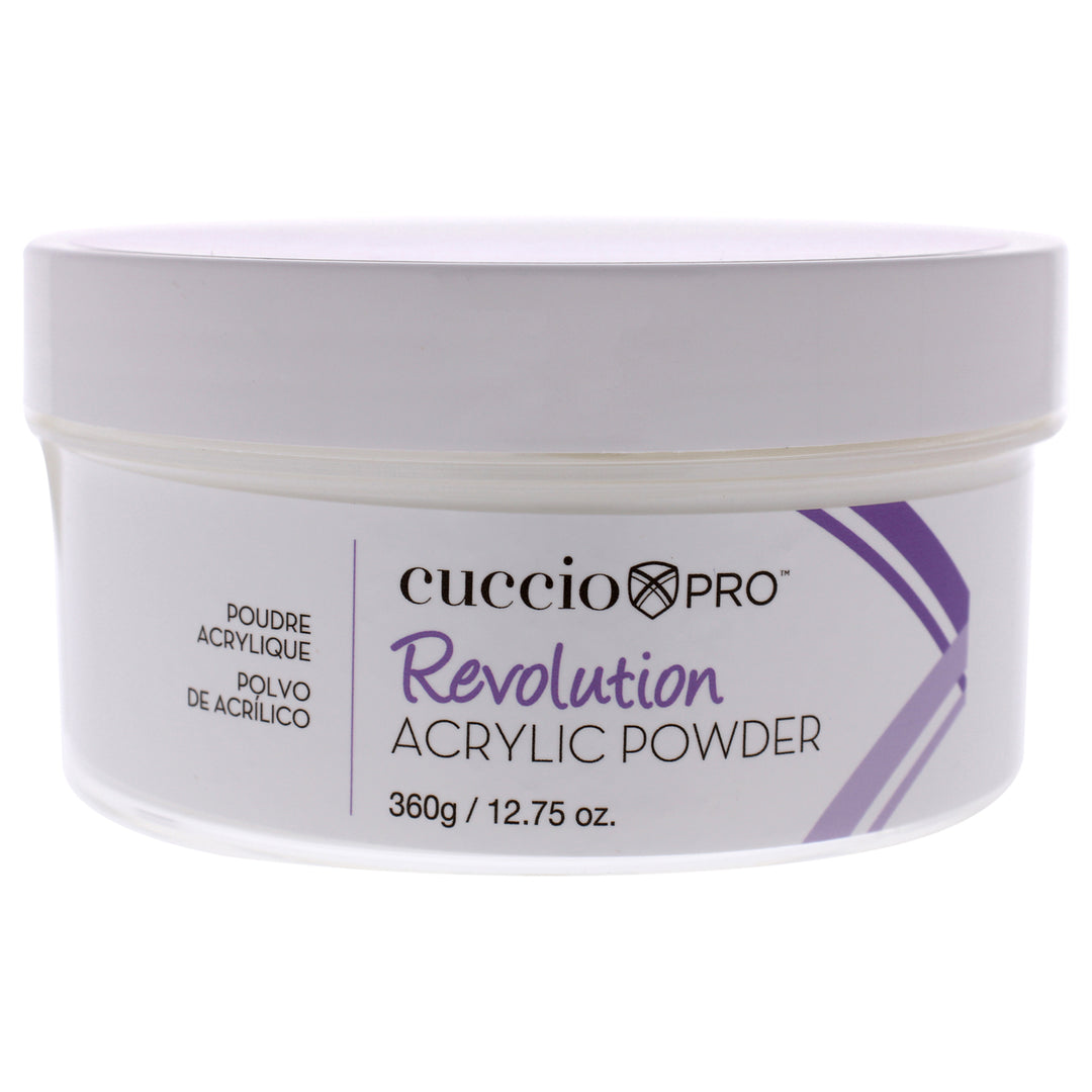 Cuccio Pro Acrylic Powder - White 12.75 oz Image 1