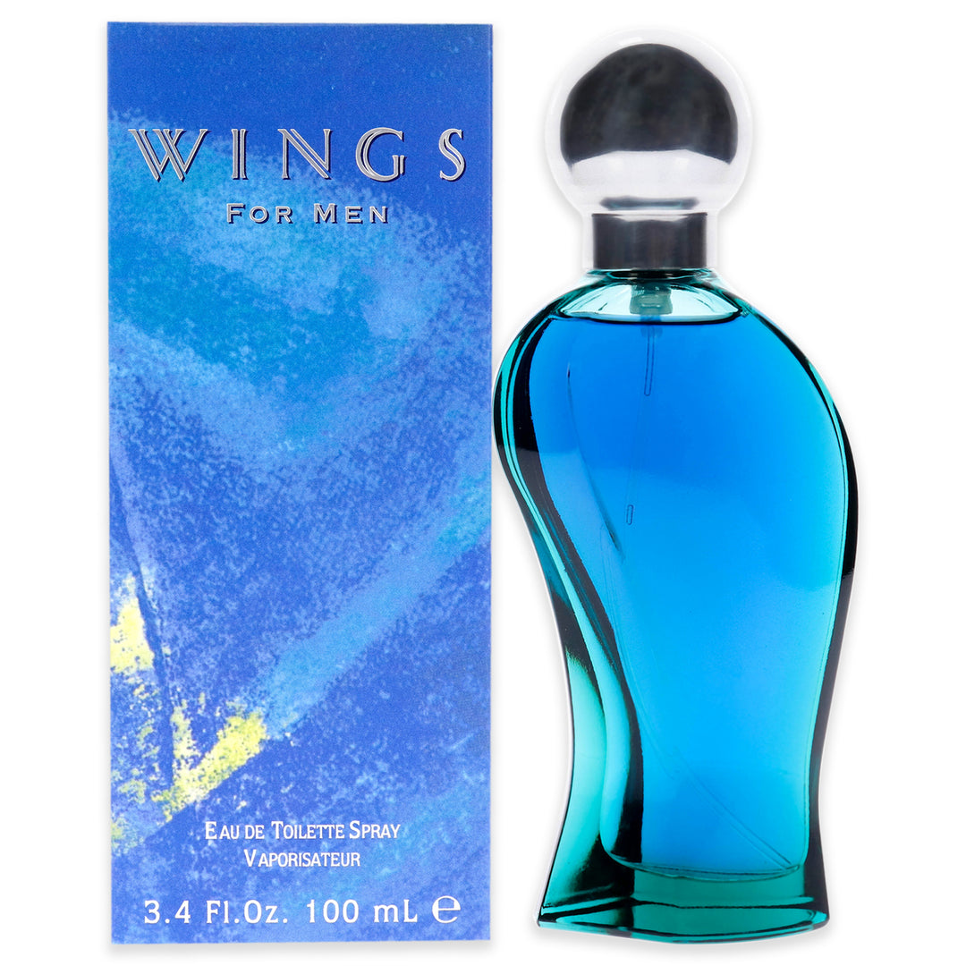 Giorgio Beverly Hills Men RETAIL Wings 3.4 oz Image 1