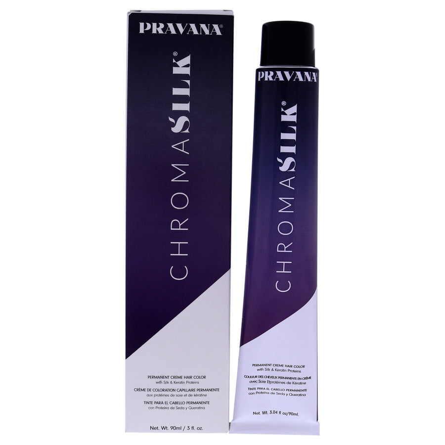 Pravana ChromaSilk Creme Hair Color - 5.45 Light Copper Mahogany Brown 3 oz Image 1