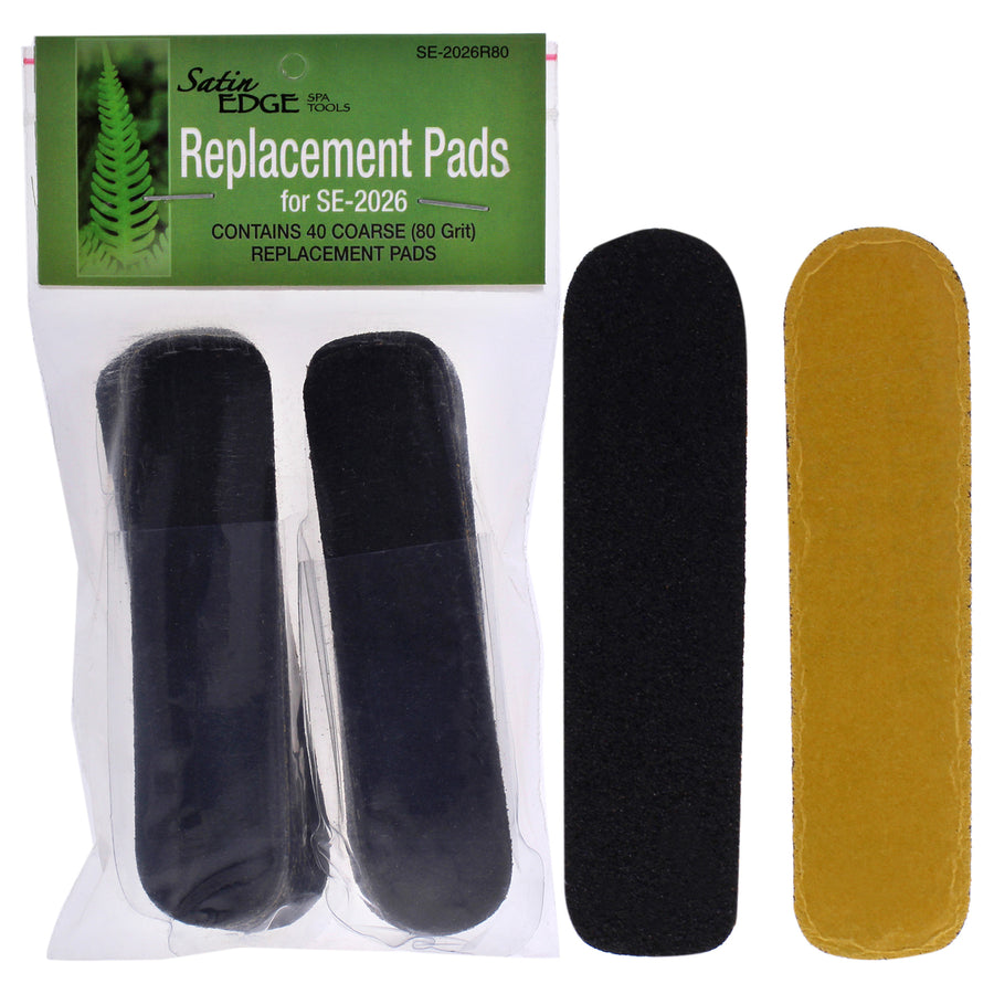 Satin Edge Replacement Pads - SE-2026 80-Grit Grit Strips 40 Pc Image 1