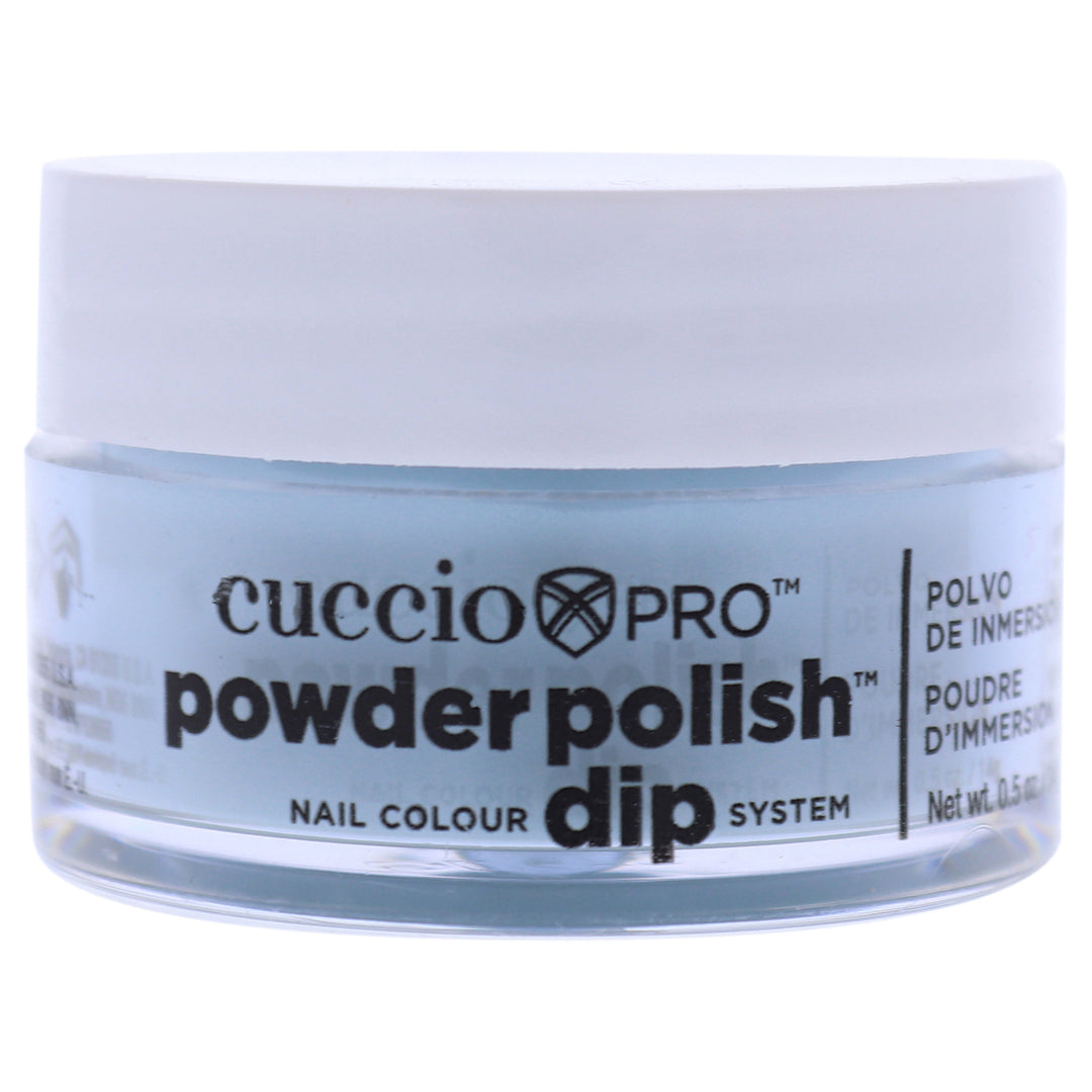 Cuccio Colour Pro Powder Polish Nail Colour Dip System - Denim Blue Nail Powder 0.5 oz Image 1