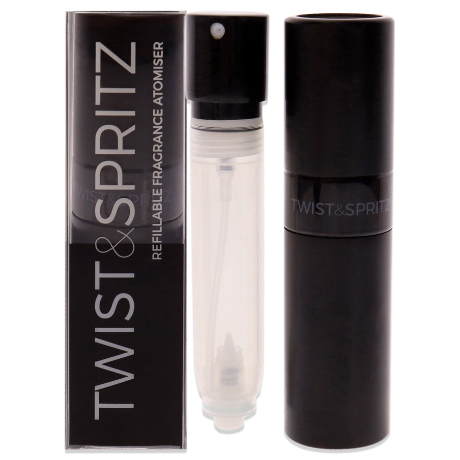 Twist and Spritz Atomiser - Black 8 ml 8 ml Image 1