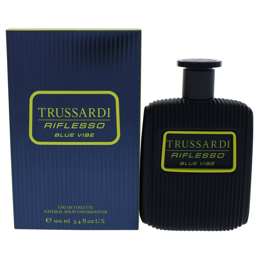 Trussardi Men RETAIL Riflesso Blue Vibe 3.4 oz Image 1