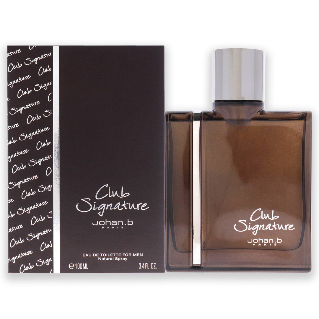 Johan B Club Signature EDT Spray 3.4 oz Image 1