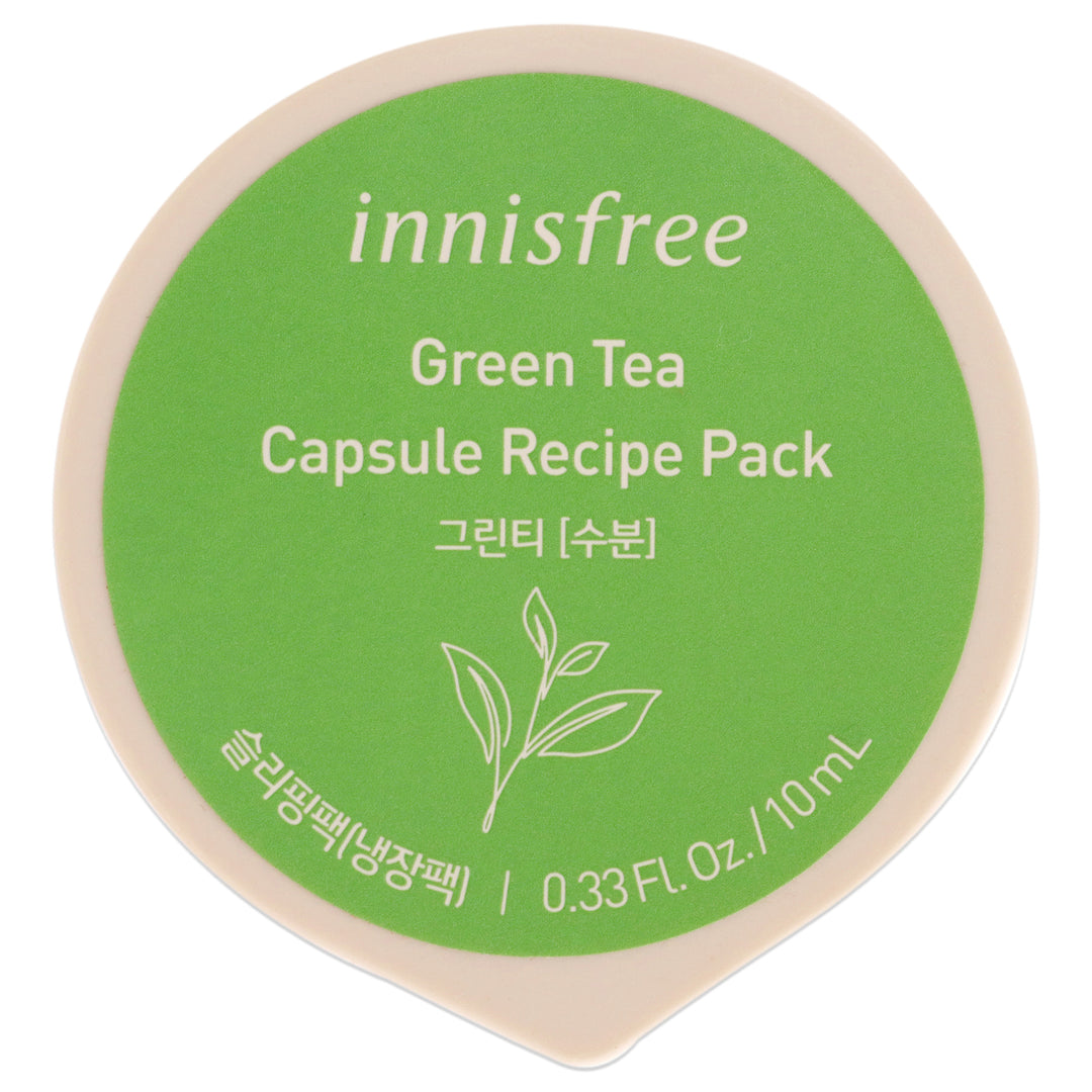 Innisfree Capsule Recipe Pack Mask - Green Tea 0.33 oz Image 1