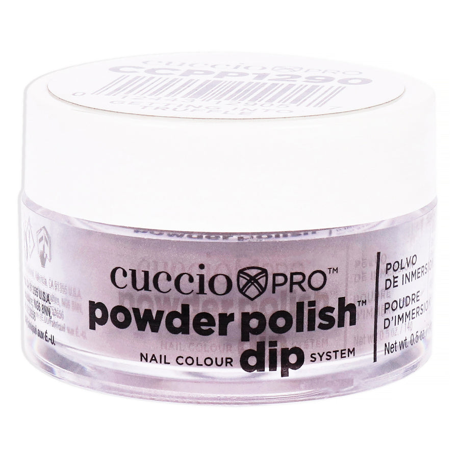 Cuccio Colour Pro Powder Polish Nail Colour Dip System - Getting Into Truffle Nail Powder 0.5 oz Image 1