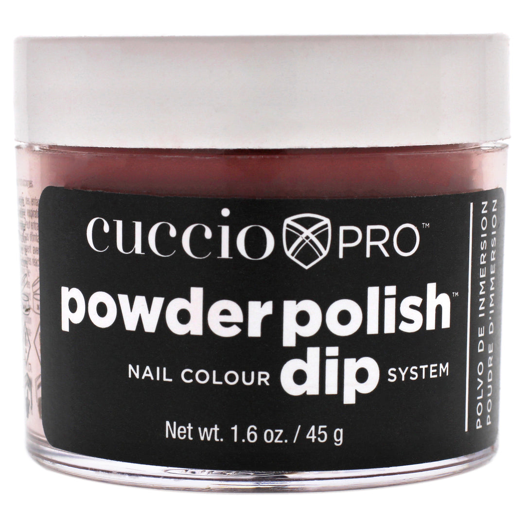 Cuccio Colour Pro Powder Polish Nail Colour Dip System - Oh Fudge Nail Powder 1.6 oz Image 1