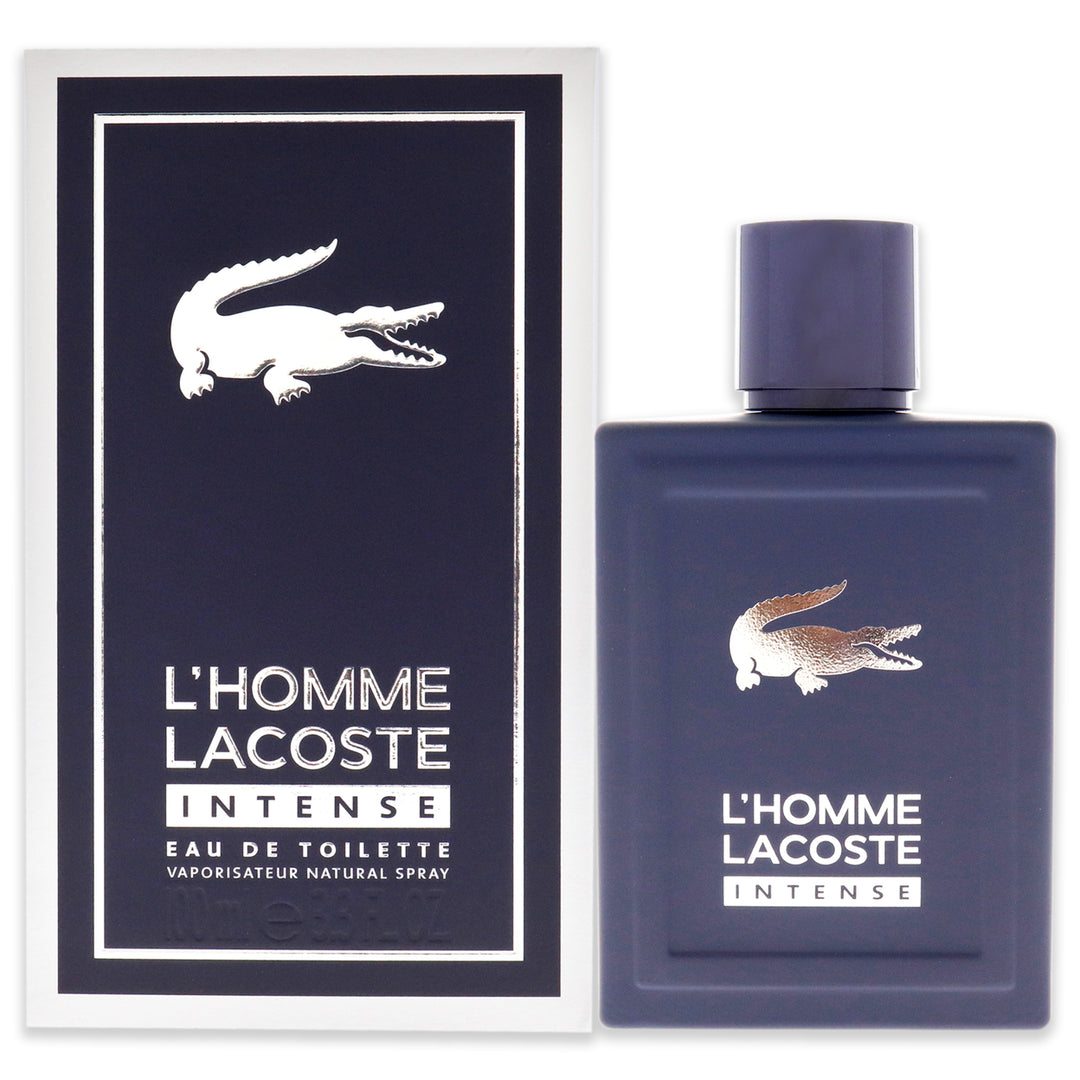 Lacoste Men RETAIL LHomme Intense 3.3 oz Image 1