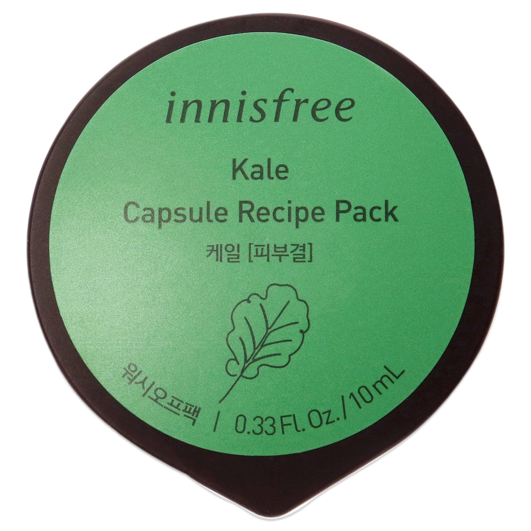 Innisfree Capsule Recipe Pack Mask - Kale 0.33 oz Image 1