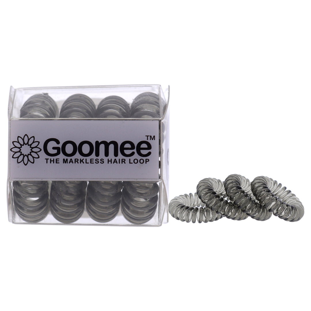 Goomee The Markless Hair Loop Set - Charcoal Hair Tie 4 Pc Image 1