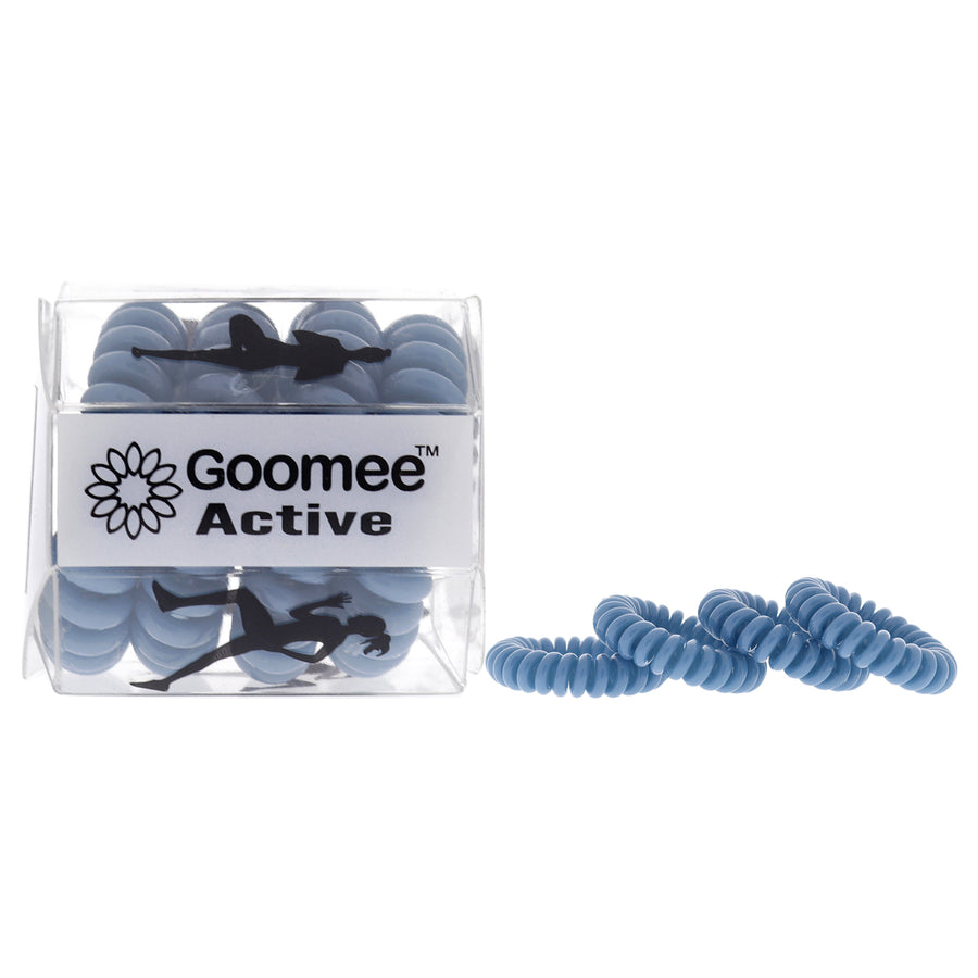 Goomee Active The Markless Hair Loop Set - Blue Olympic Waters Hair Tie 4 Pc Image 1