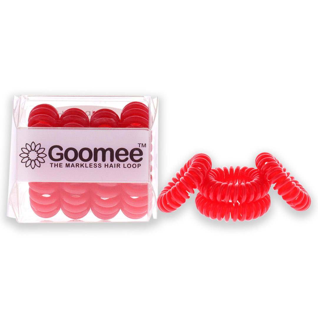 Goomee The Markless Hair Loop Set - American Rose Hair Tie 4 Pc Image 1