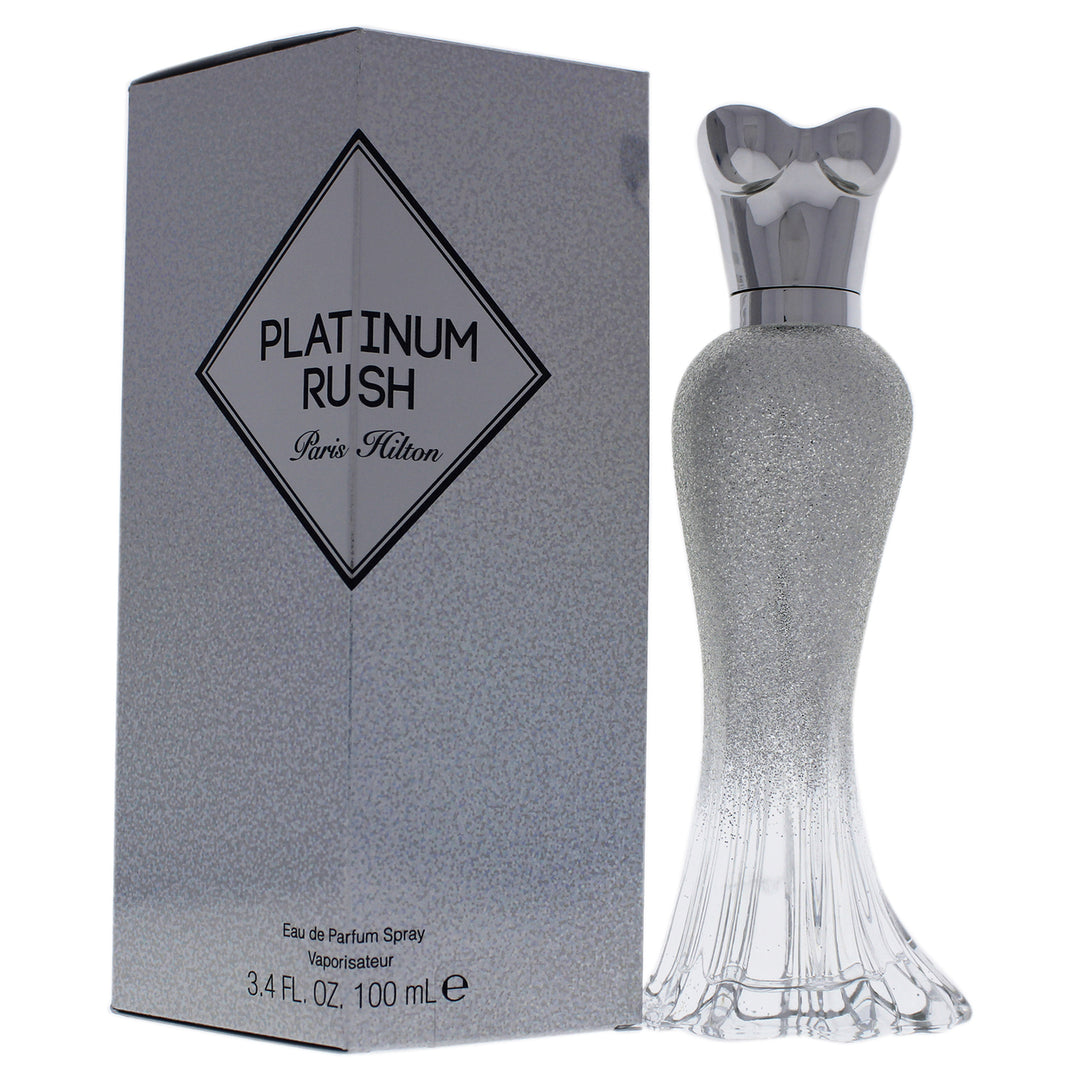 Paris Hilton Women RETAIL Platinum Rush 3.4 oz Image 1