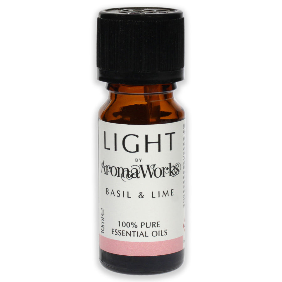 Aromaworks Light Essential Oil - Basil and Lime 0.33 oz Image 1