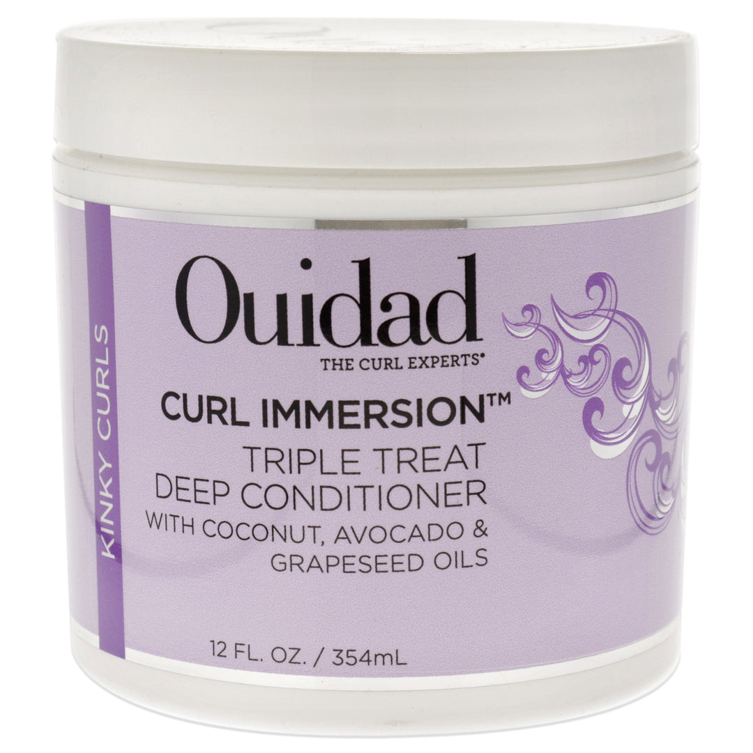 Ouidad Curl Immersion Triple Treat Deep Conditioner 12 oz Image 1