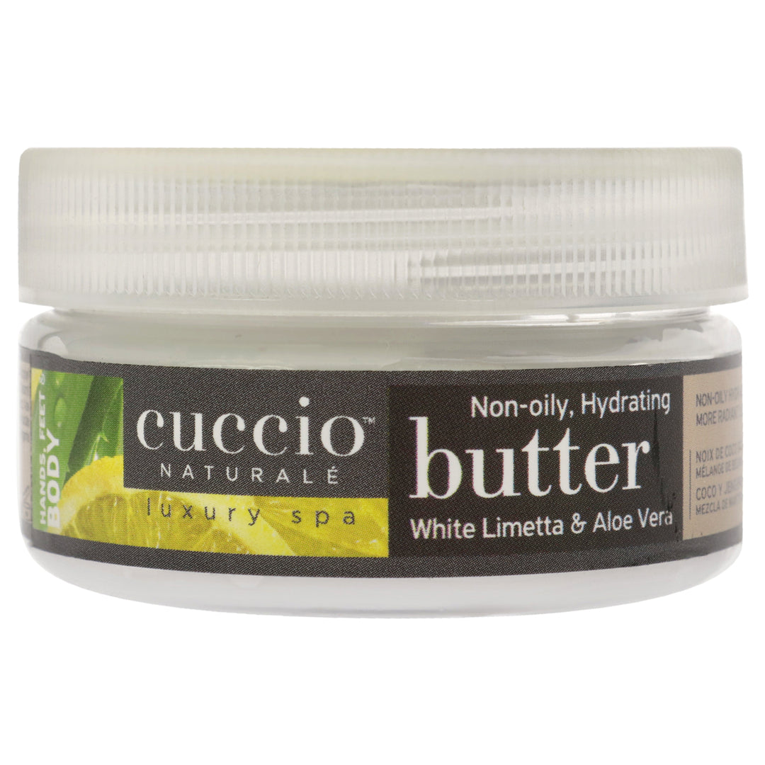 Cuccio Naturale Butter Babies - White Limetta and Aloe Vera Body Lotion 1.5 oz Image 1