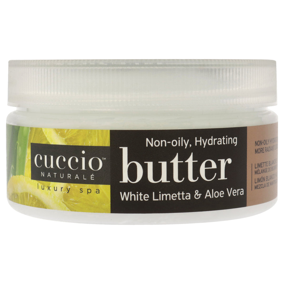 Cuccio Naturale Butter Blend - White Limetta and Aloe Vera Body Lotion 8 oz Image 1