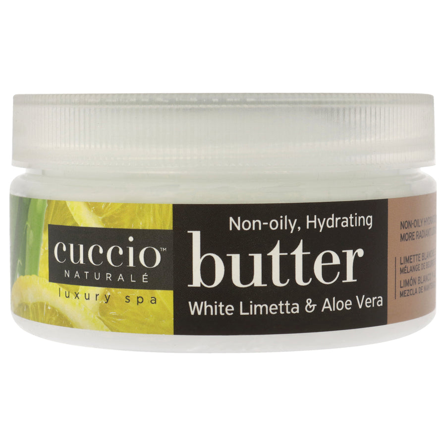 Cuccio Naturale Butter Blend - White Limetta and Aloe Vera Body Lotion 8 oz Image 1