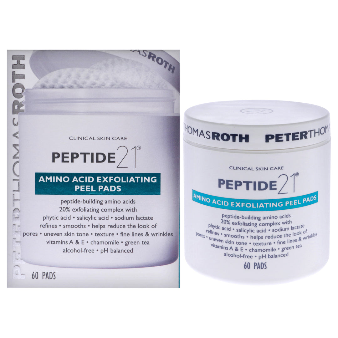 Peter Thomas Roth Peptide 21 Amino Acid Exfoliating Peel Pads Pads 60 Count Image 1