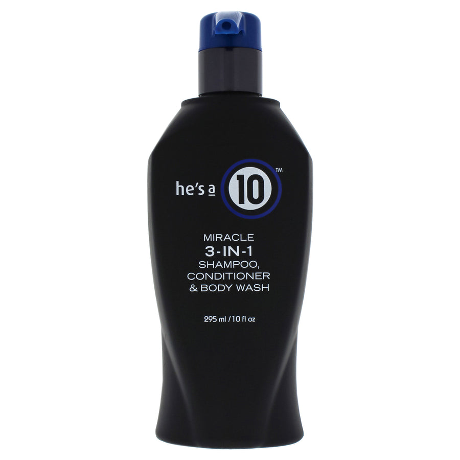 Its A 10 Men HAIRCARE He Is A Miracle 3-In-1 10 oz Image 1