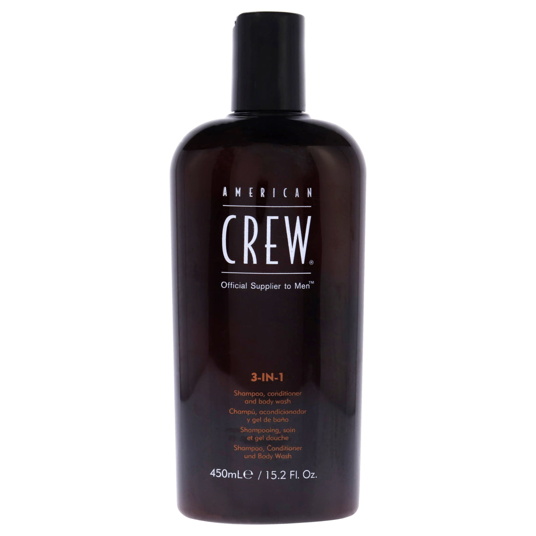 American Crew 3-In-1 Shampoo and Conditoner and Body Wash ShampooConditoner and Body Wash 15.2 oz Image 1