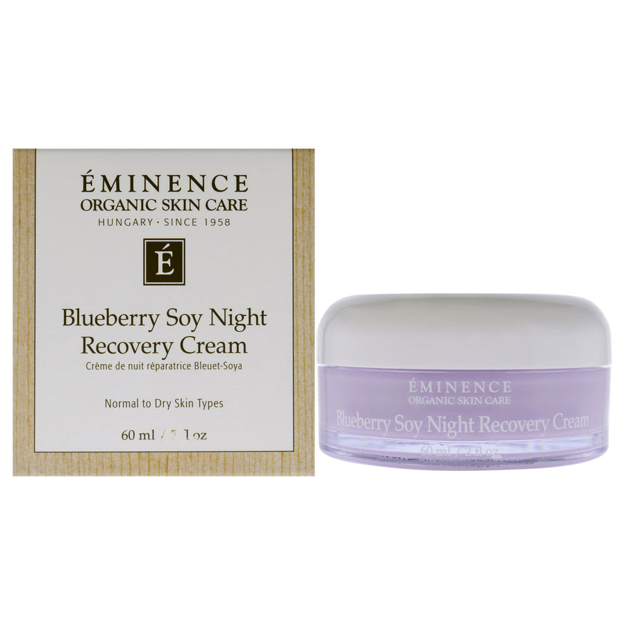 Eminence Unisex SKINCARE Blueberry Soy Night Recovery Cream 2 oz Image 1