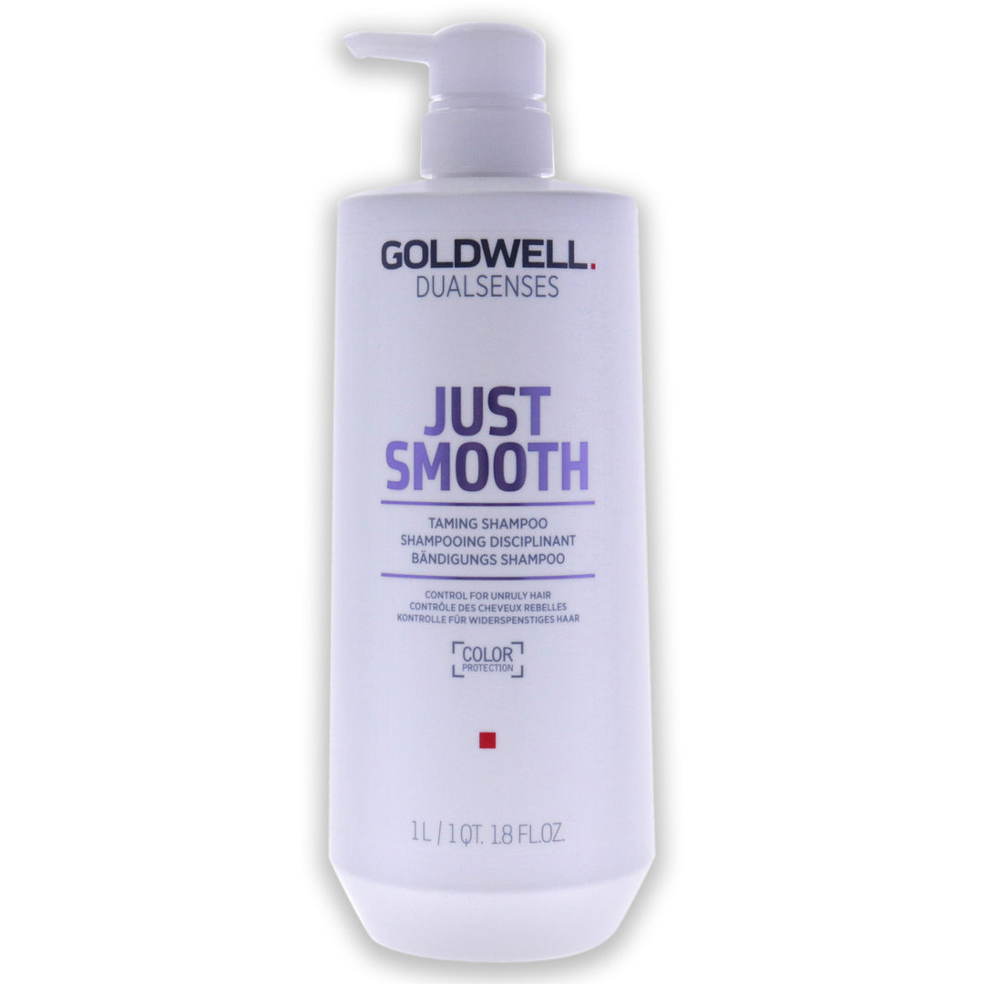 Goldwell Unisex HAIRCARE DualSenses Just Smooth Taming Shampoo 33.8 oz Image 1