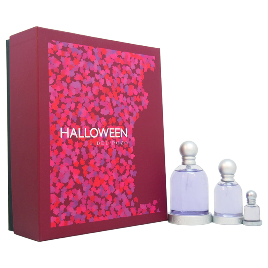 J. Del Pozo Halloween 3.4oz EDT Spray1oz EDT Spray0.15oz EDT Splash 3 Pc Gift Set Image 1