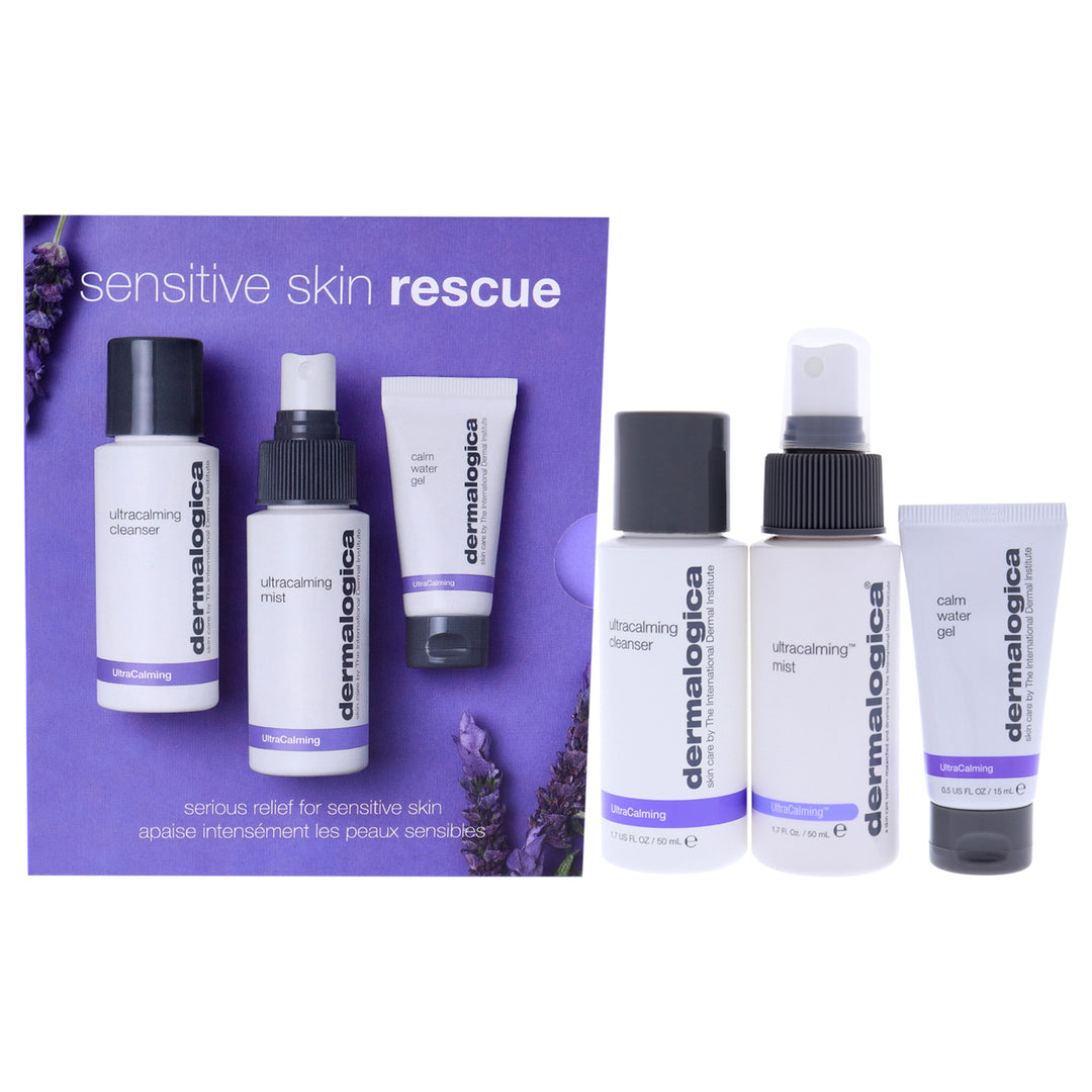 Dermalogica Women SKINCARE Sensitive Skin Rescue Kit 3 Pc Image 1