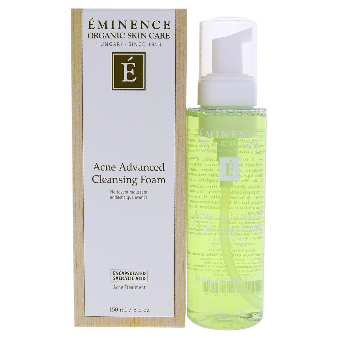 Eminence Unisex SKINCARE Acne Advanced Cleansing Foam 5 oz Image 1