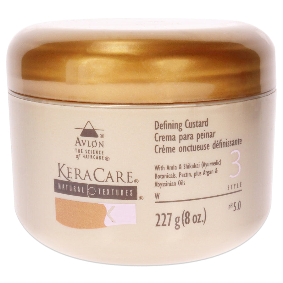 Avlon KeraCare Natural Defining Custard Cream 8 oz Image 1