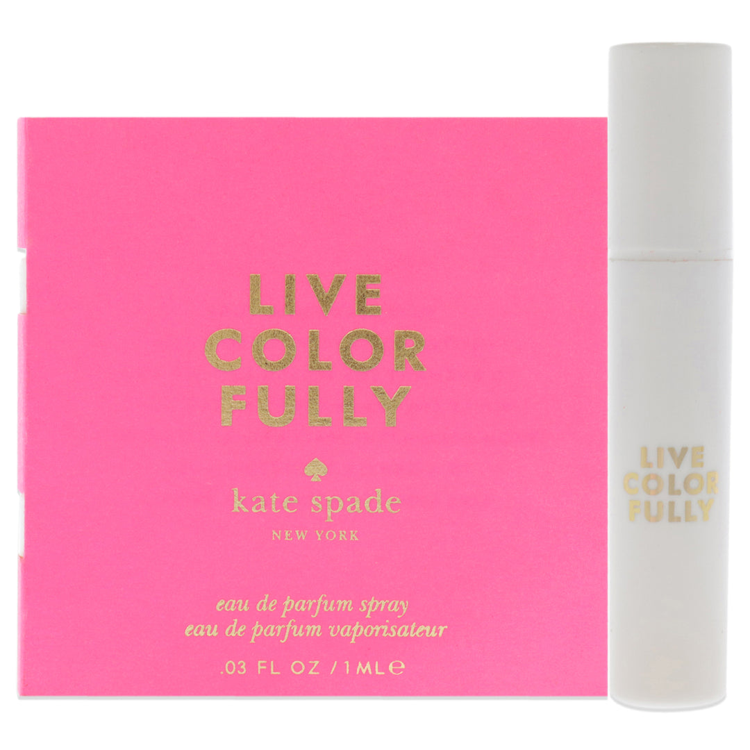 Kate Spade Live Colorfully EDP Spray Vial 0.03 oz Image 1