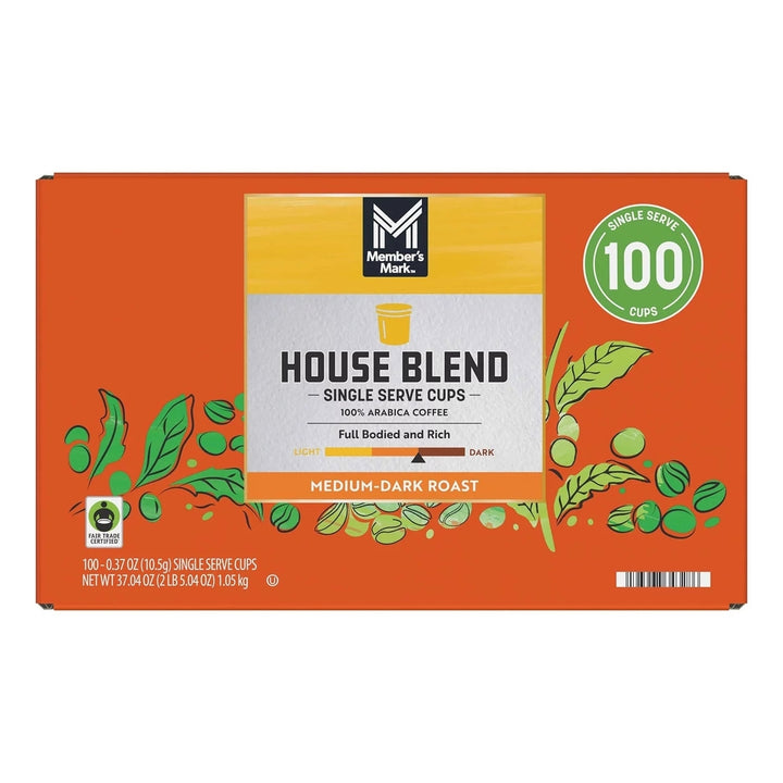 Members Mark Single-Serve Cups House Blend (100 Count) Image 1