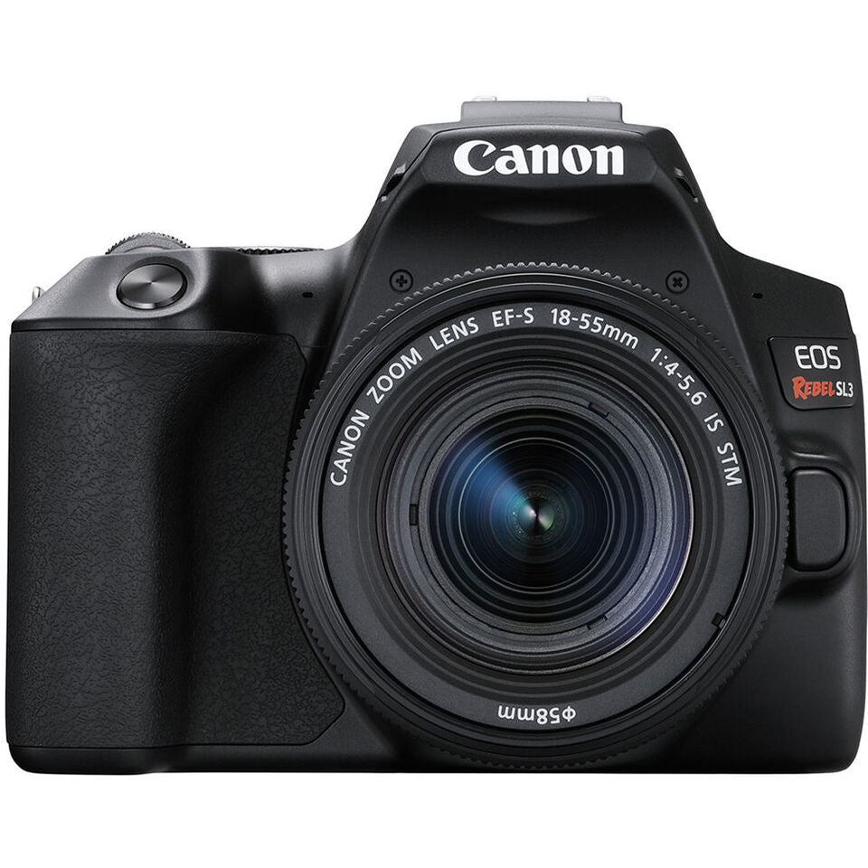 Canon EOS Rebel SL3 DSLR Camera W/ 18-55mm Lens (Black) (3453C002) + 64GB + More Image 3