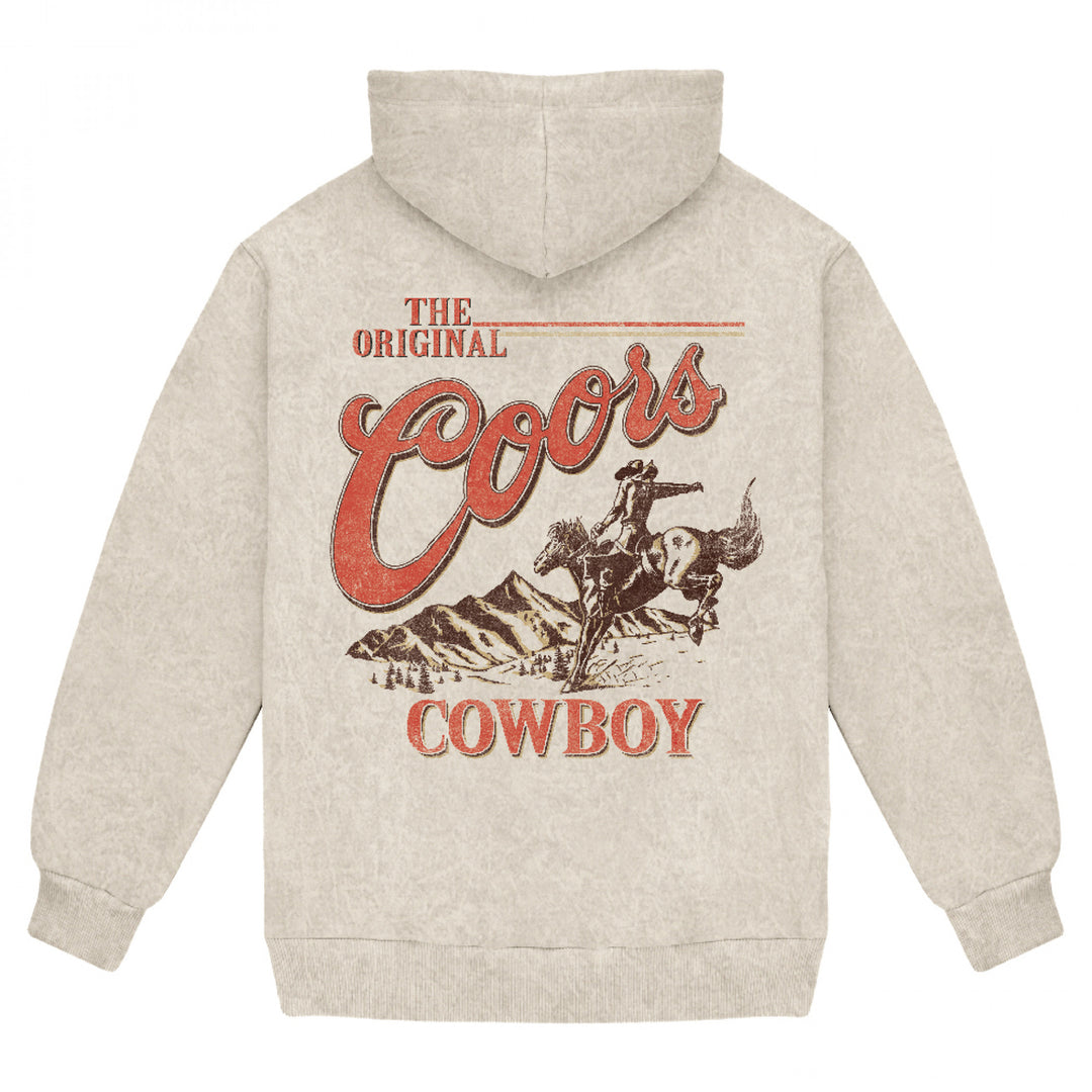 Coors The Original Cowboy Pull-Over Hoodie Image 2