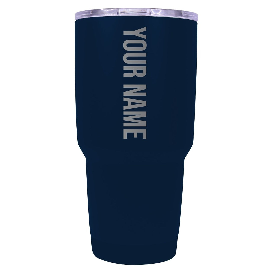 Customizable Laser Etched 24 oz Insulated Stainless Steel Tumbler Personalized with Custom Name or Message Image 4