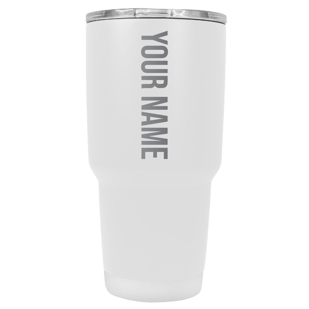 Customizable Laser Etched 24 oz Insulated Stainless Steel Tumbler Personalized with Custom Name or Message Image 7