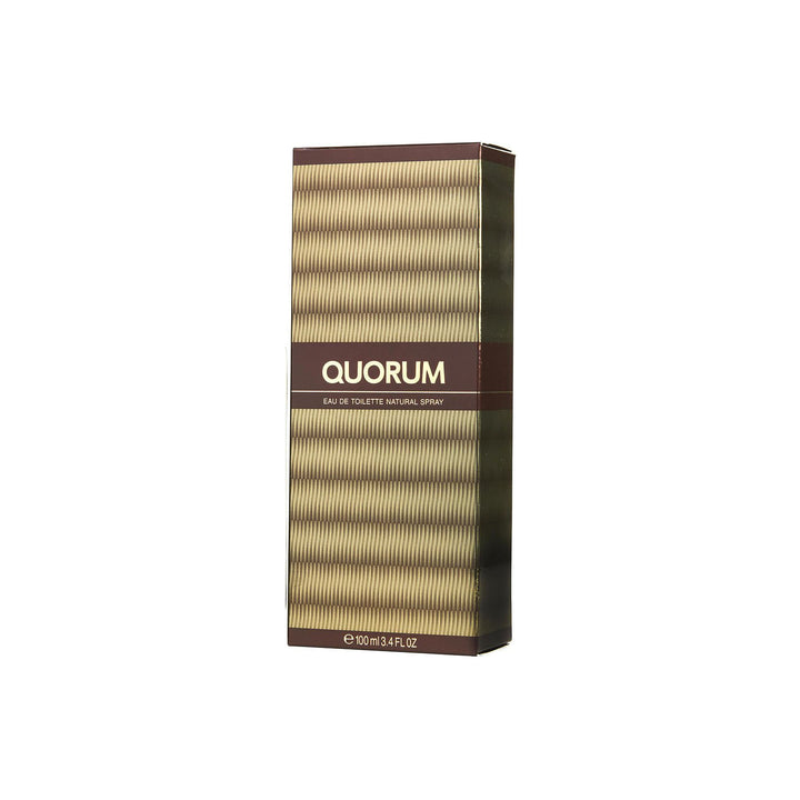 Quorum by Puig EDT Spray 3.4 oz Mens Fragrance Bergamot Patchouli Leather Image 3