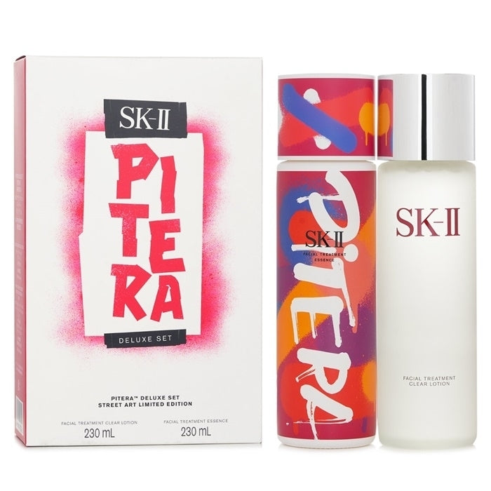 SK II Pitera Deluxe Set (Street Art Limited Edition): Facial Treatment Clear Lotion 230ml + Facial Treatment Essence Image 1