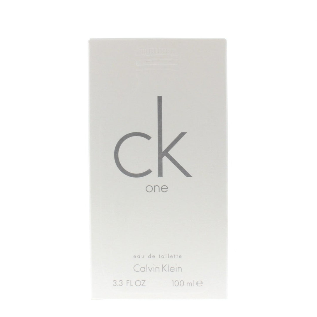 Calvin Klein CK One Eau De Toilette Unisex 3.3oz Green Tea Fresh Fragrance Image 1