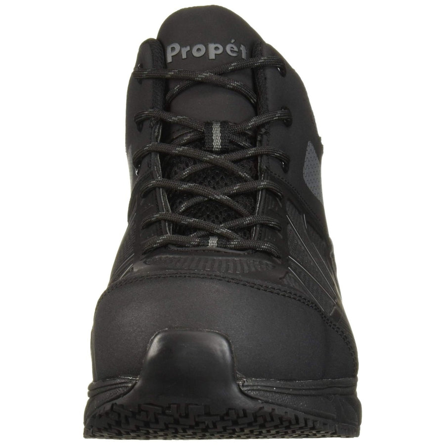 Propet Men's Seeley Hi Construction Boot  DARK GREY/BLACK Image 1